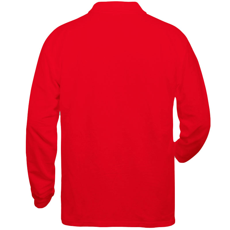 Polo Premium Manga Larga Hombre Trasero